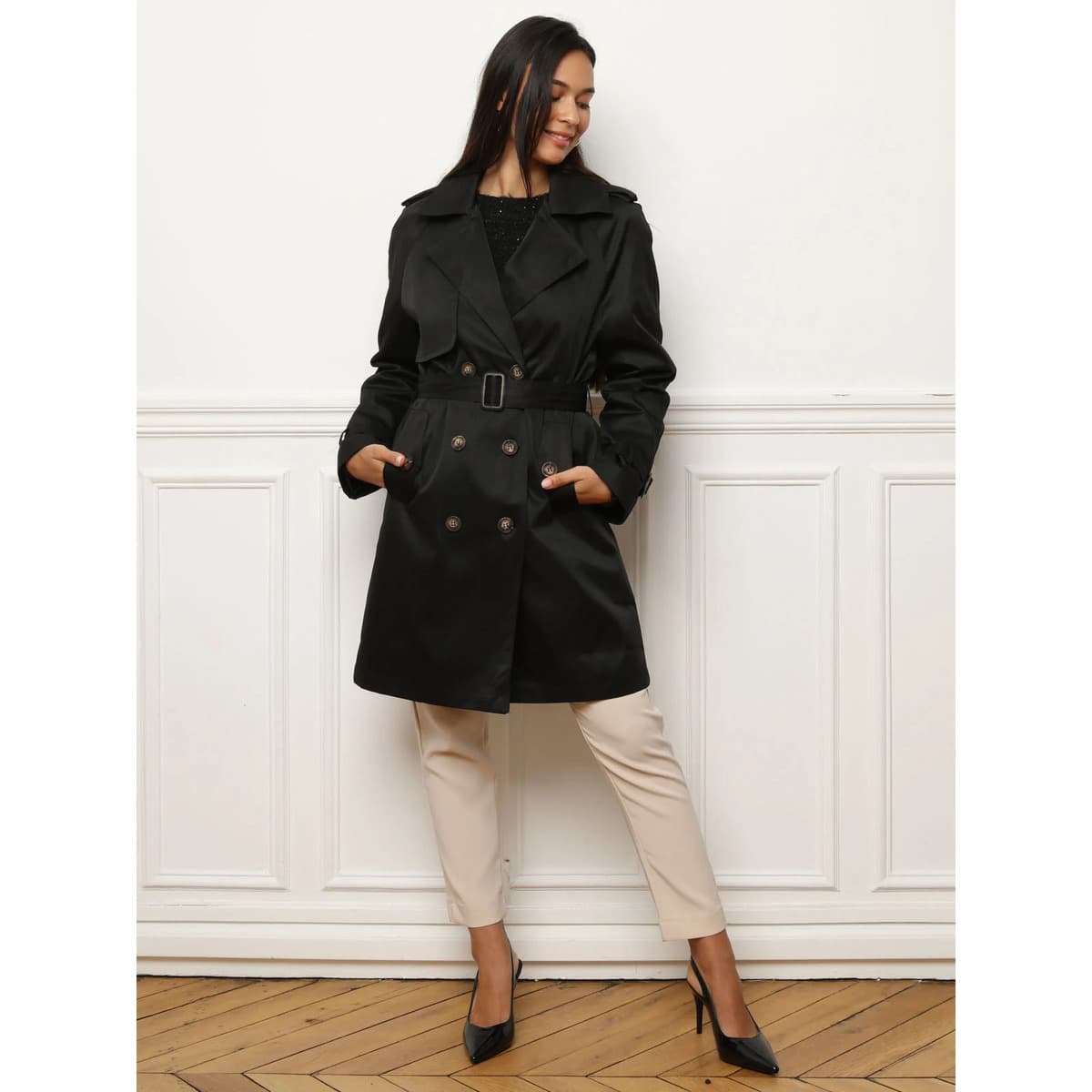 Women's Coats La Modeuse Black