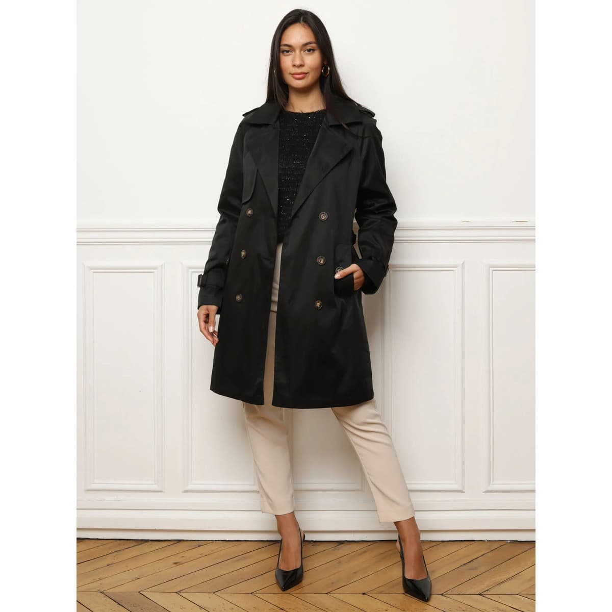 Women's Coats La Modeuse Black