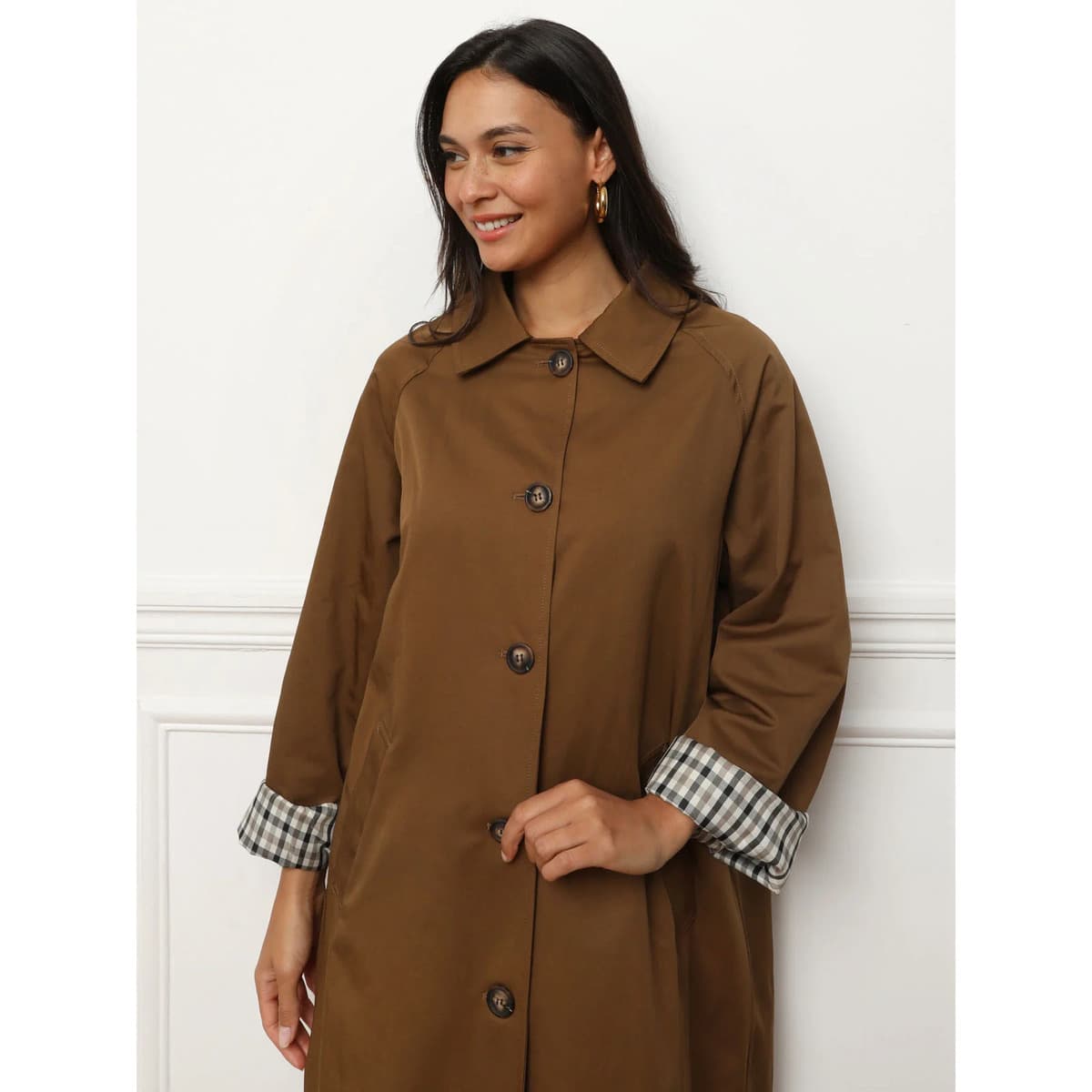 Women's Coats La Modeuse Brown