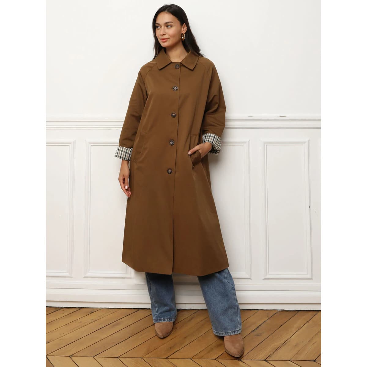 Women's Coats La Modeuse Brown