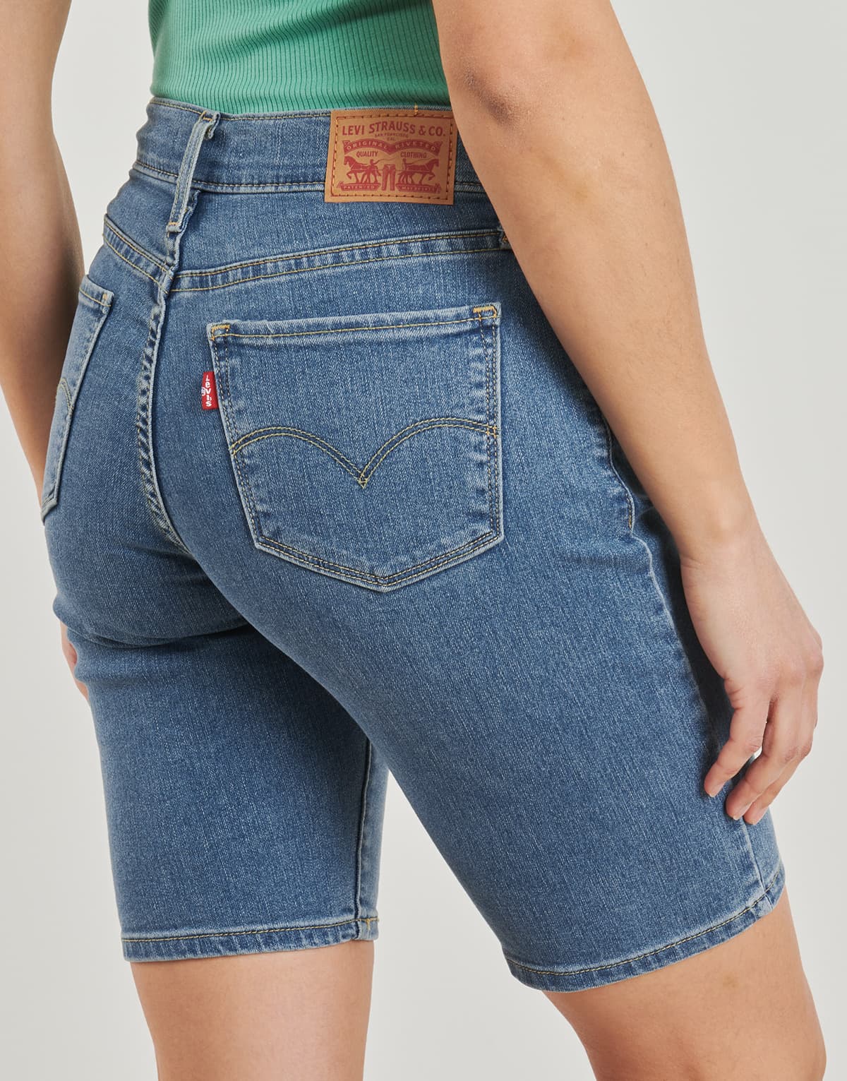 Women's Shorts Levis Blue