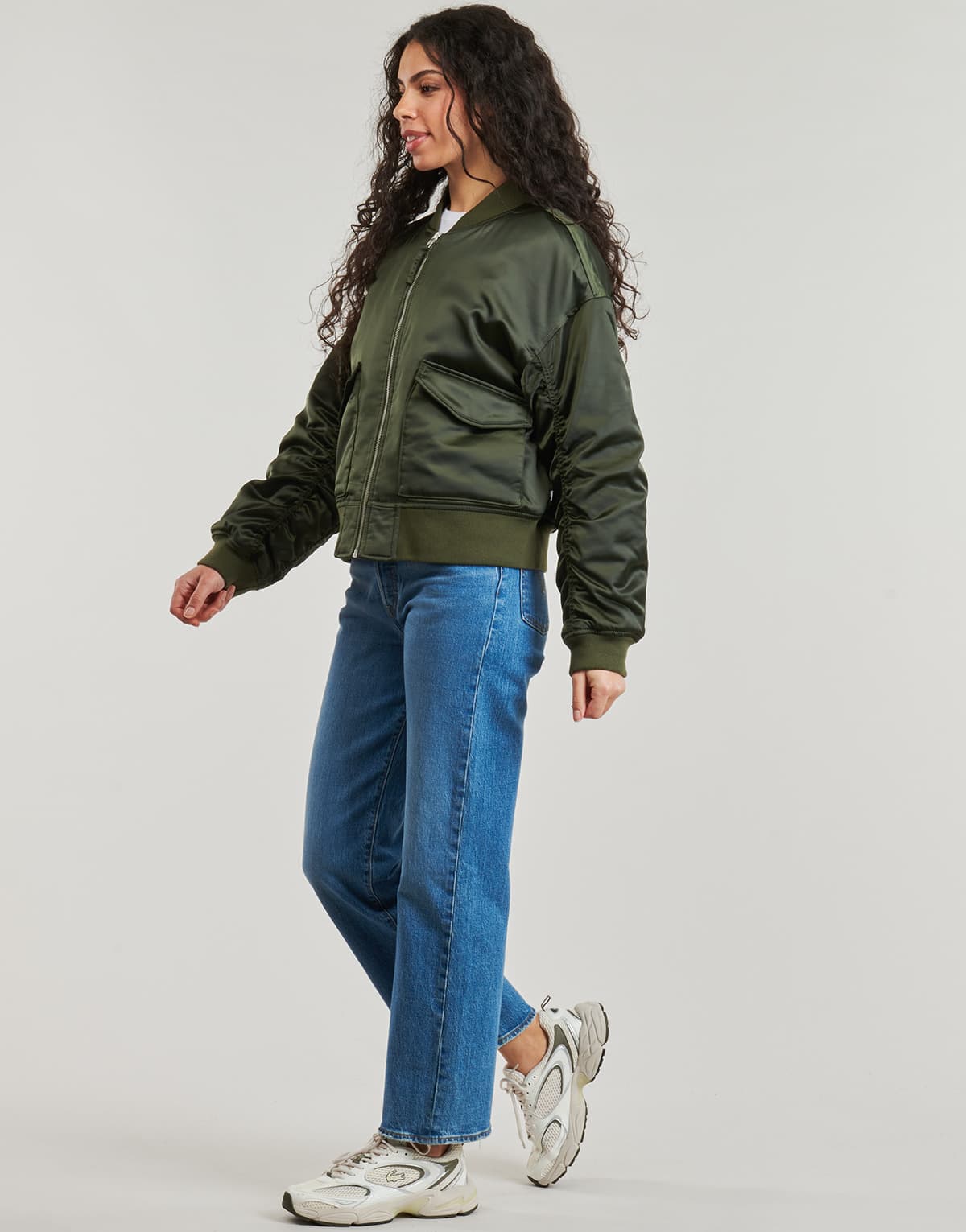Women's Jackets Levis Khaki