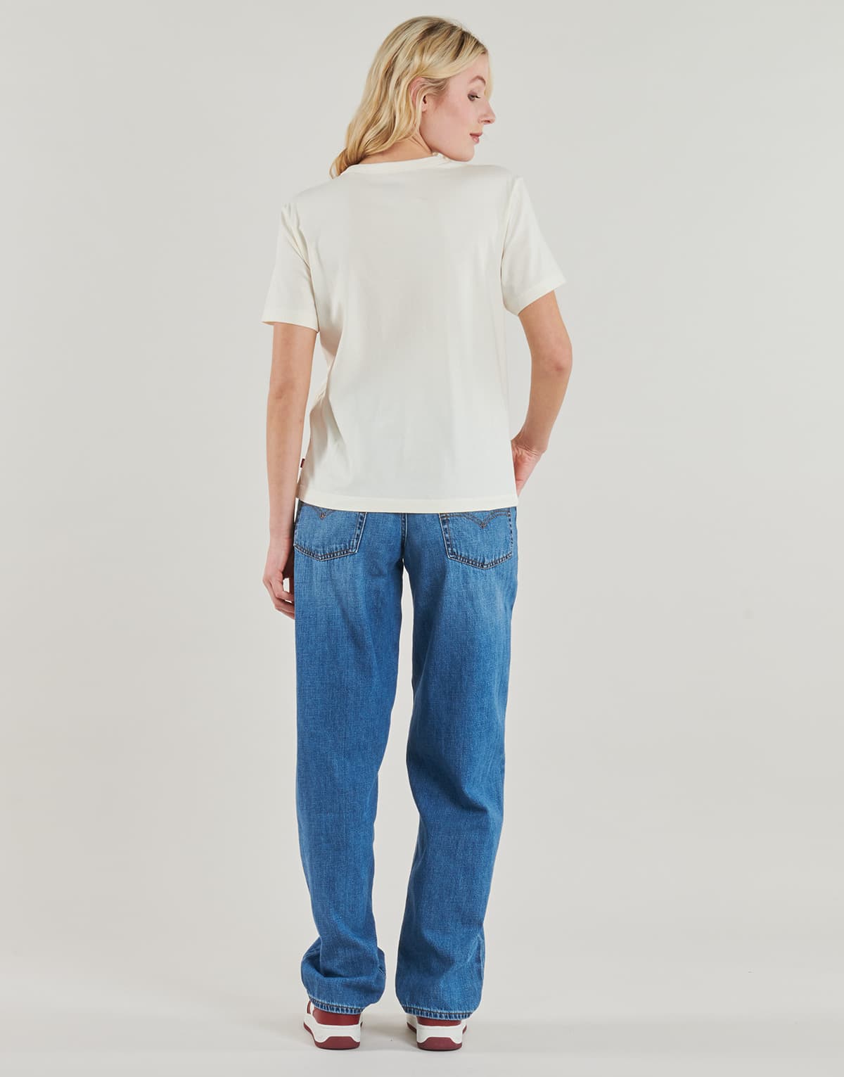 Women's T-Shirts Levis White