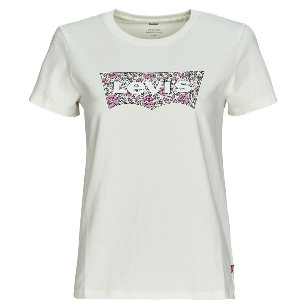 Women's T-Shirts Levis White