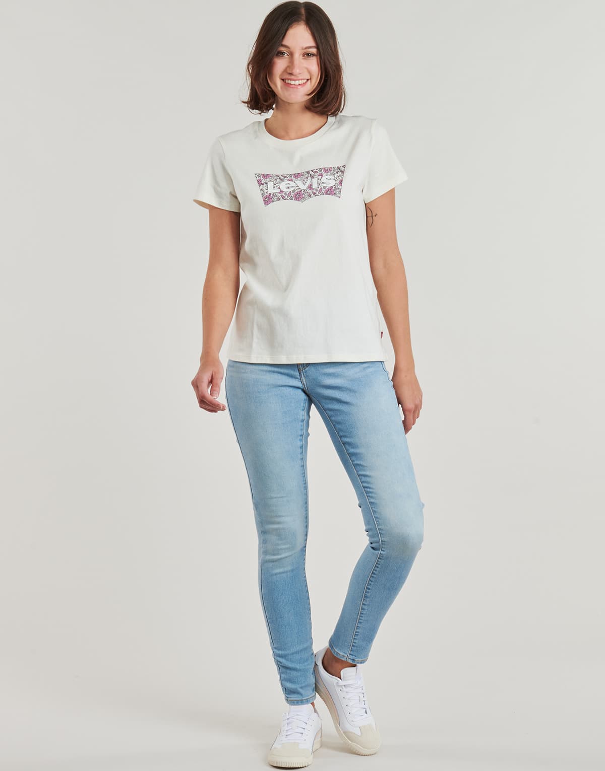 Women's T-Shirts Levis White