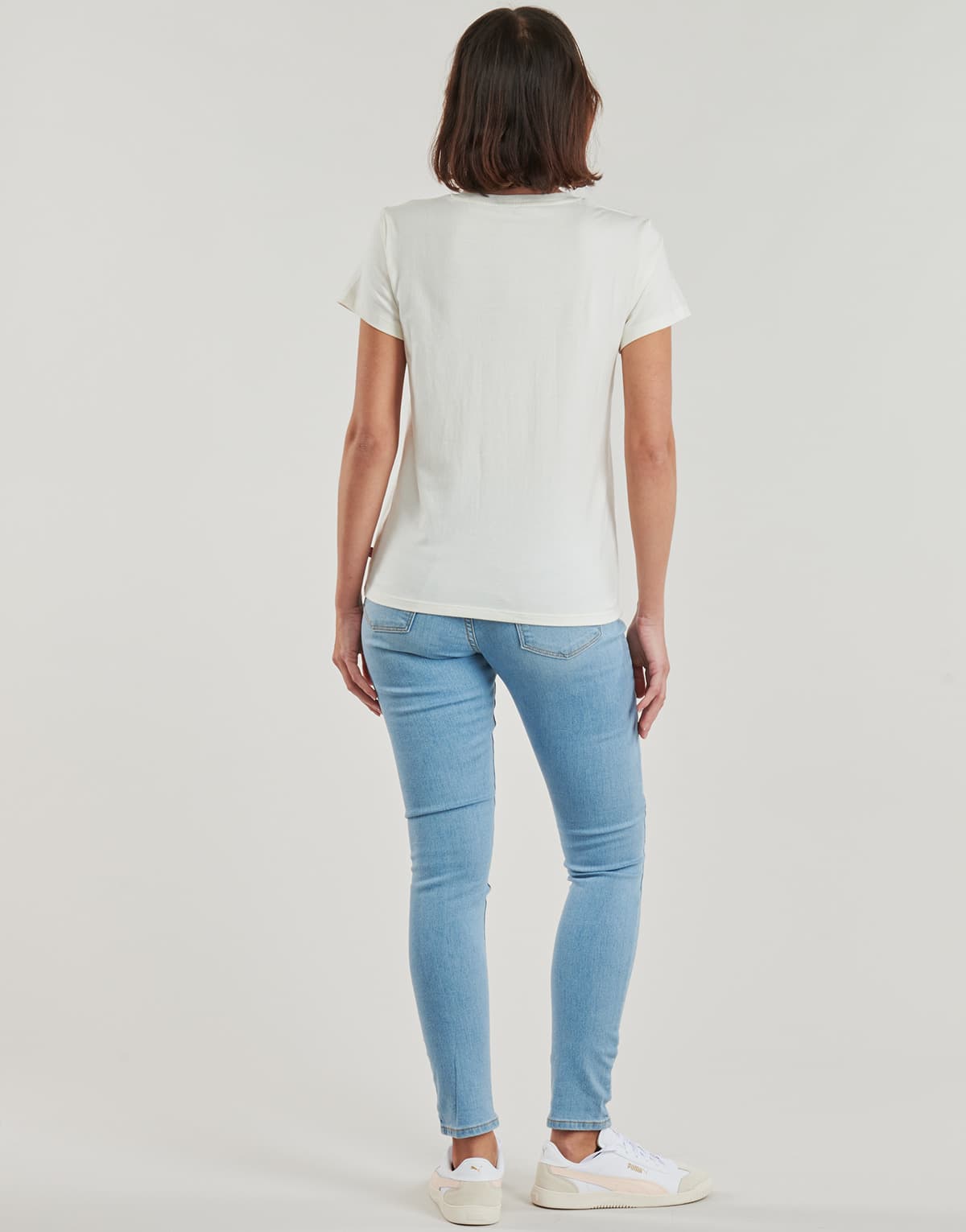 Women's T-Shirts Levis White