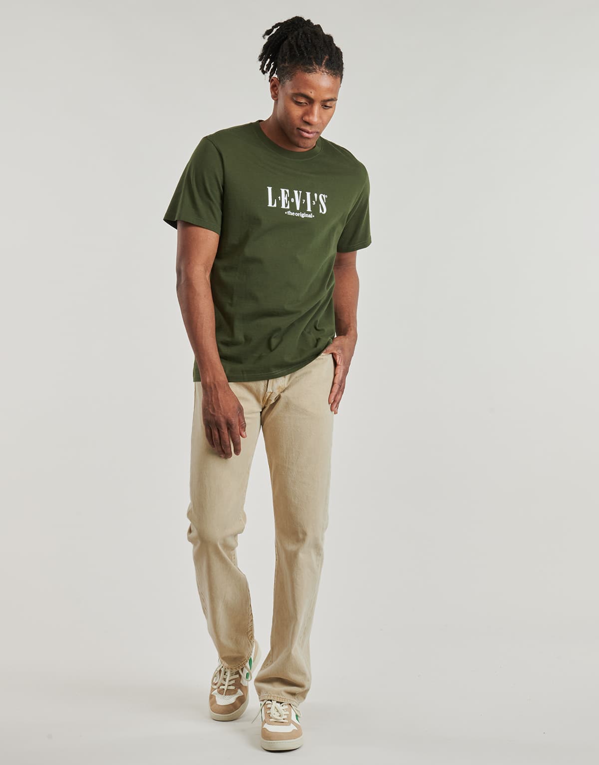 Men's Jeans Levis Beige