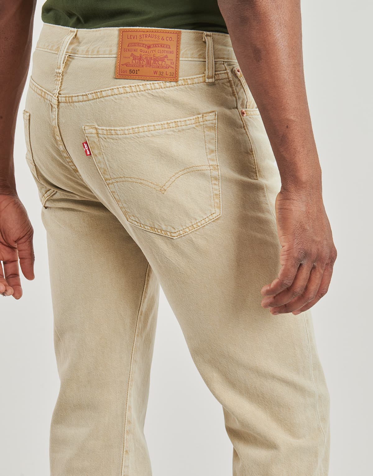 Men's Jeans Levis Beige