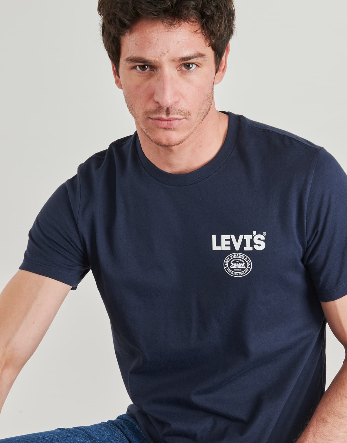 Men's T-Shirts Levis Blue