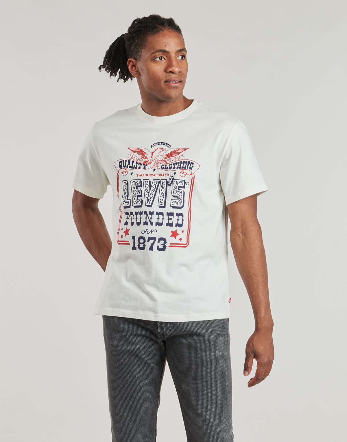Men's T-Shirts Levis White