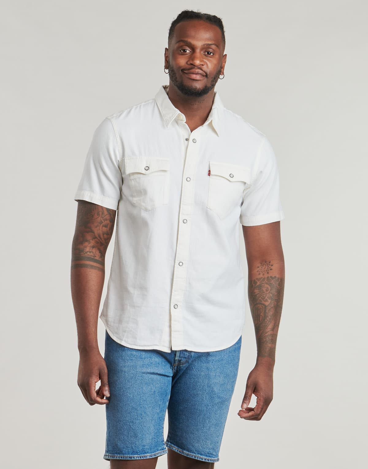 Men's Shirts Levis White