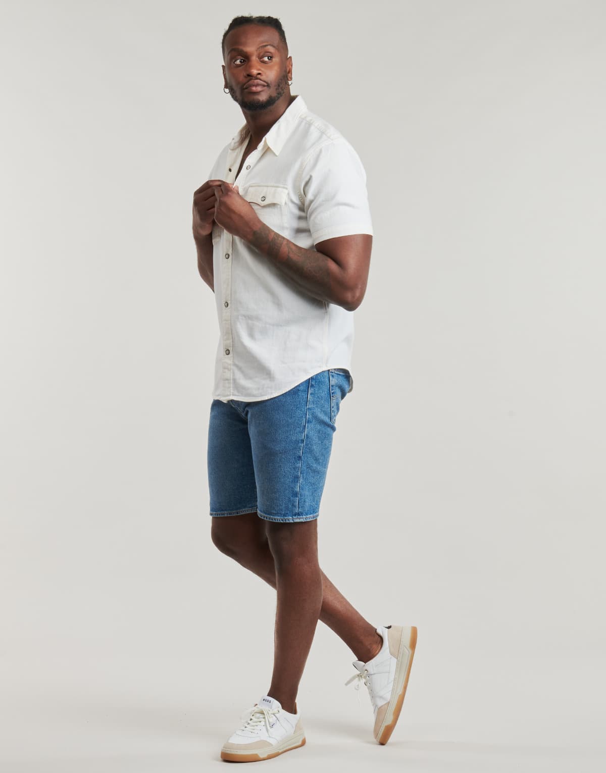 Men's Shirts Levis White