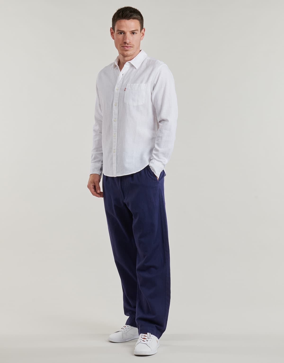 Men's Shirts Levis White
