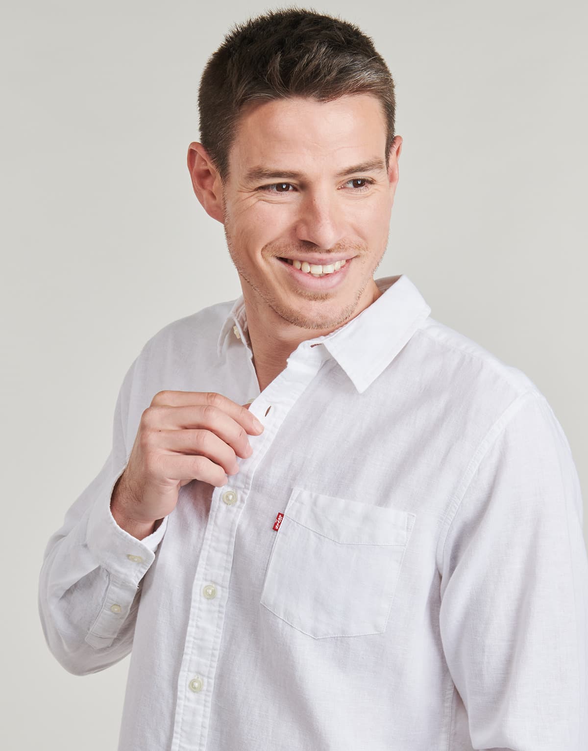 Men's Shirts Levis White