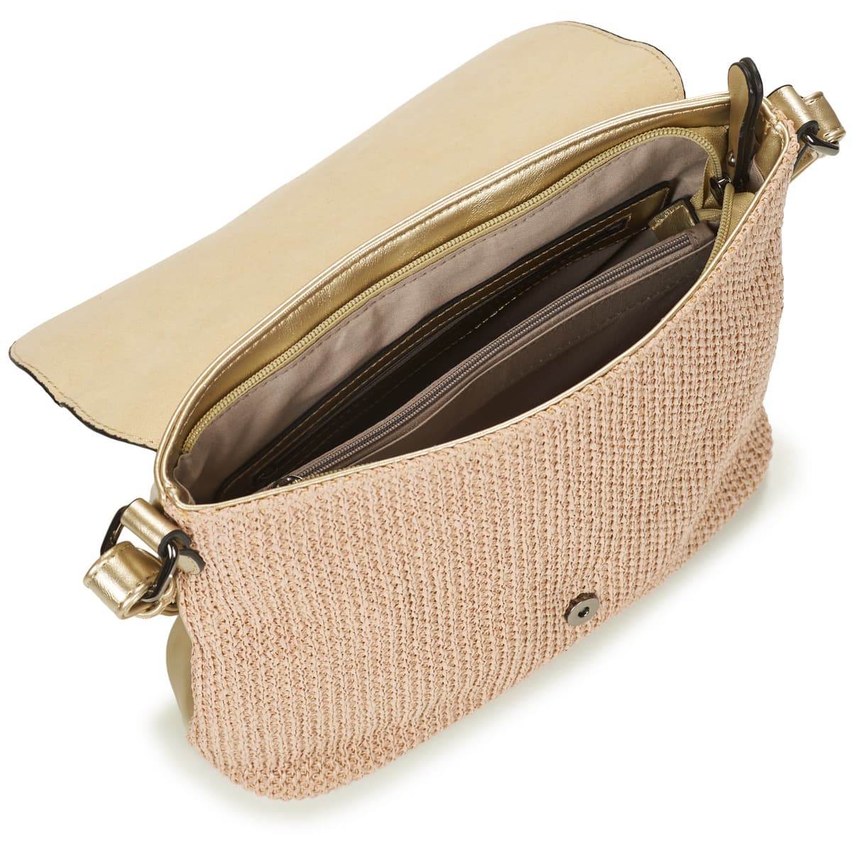 Women's Shoulder Bags Casual Attitude Beige