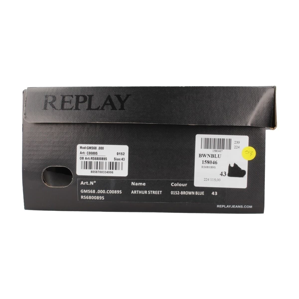 Men's Sneakers Replay Brown