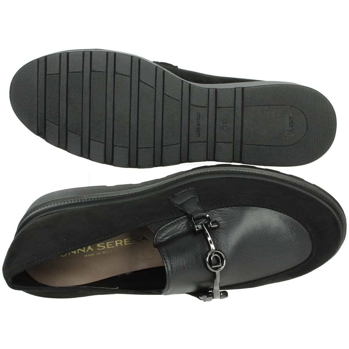 Women's Loafers Donna Serena Black