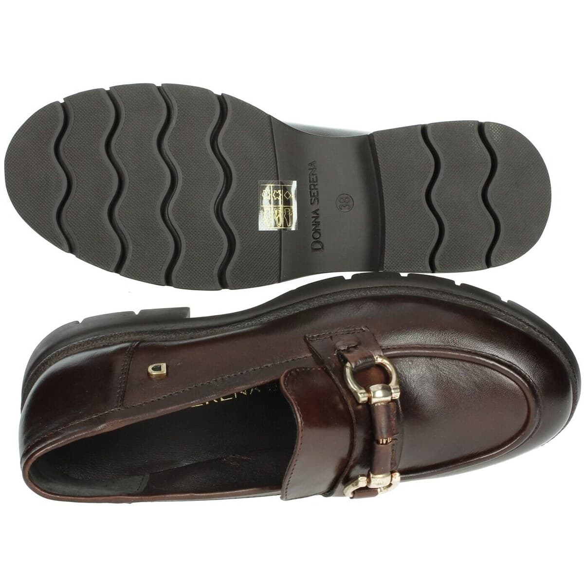 Women's Loafers Donna Serena Brown