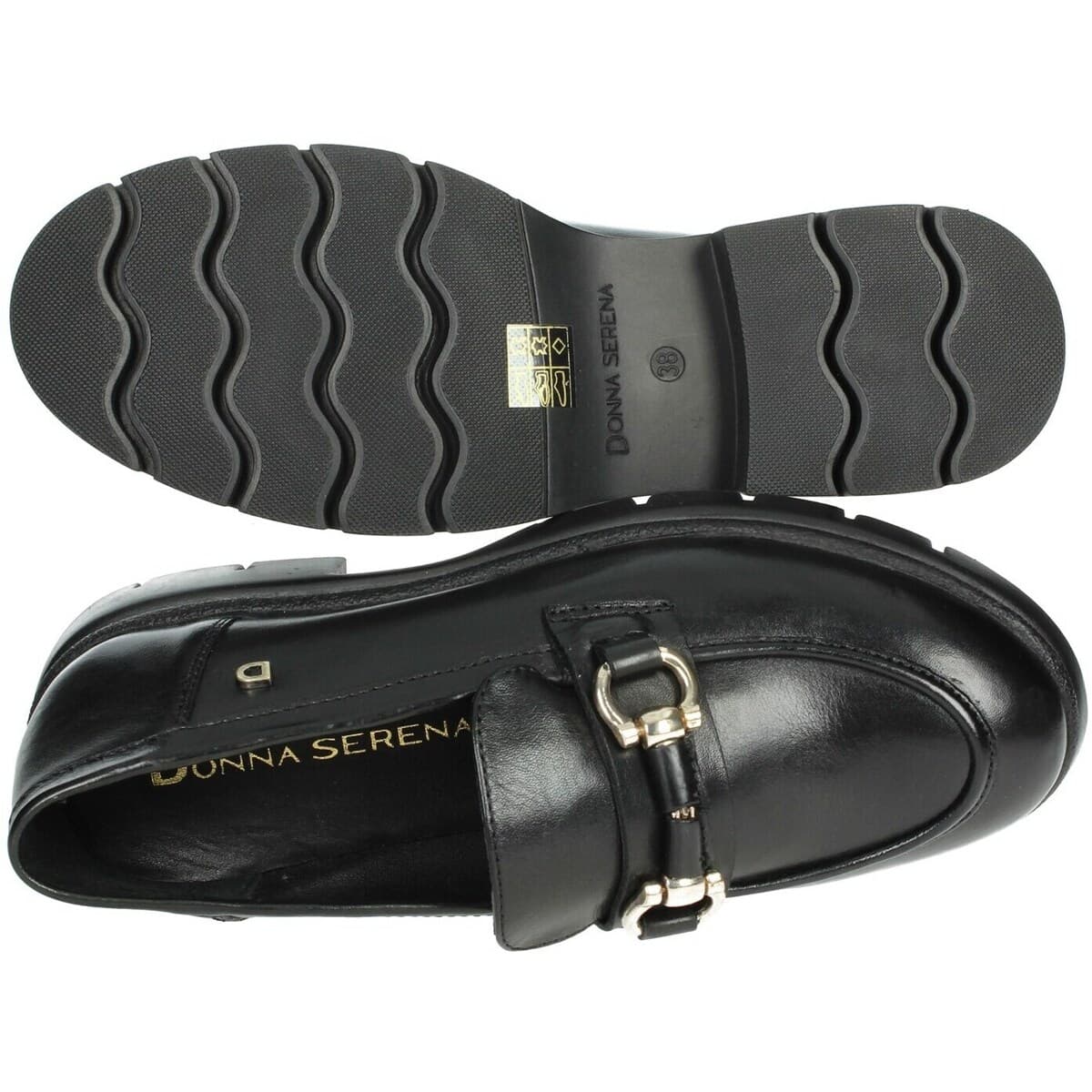 Women's Loafers Donna Serena Black