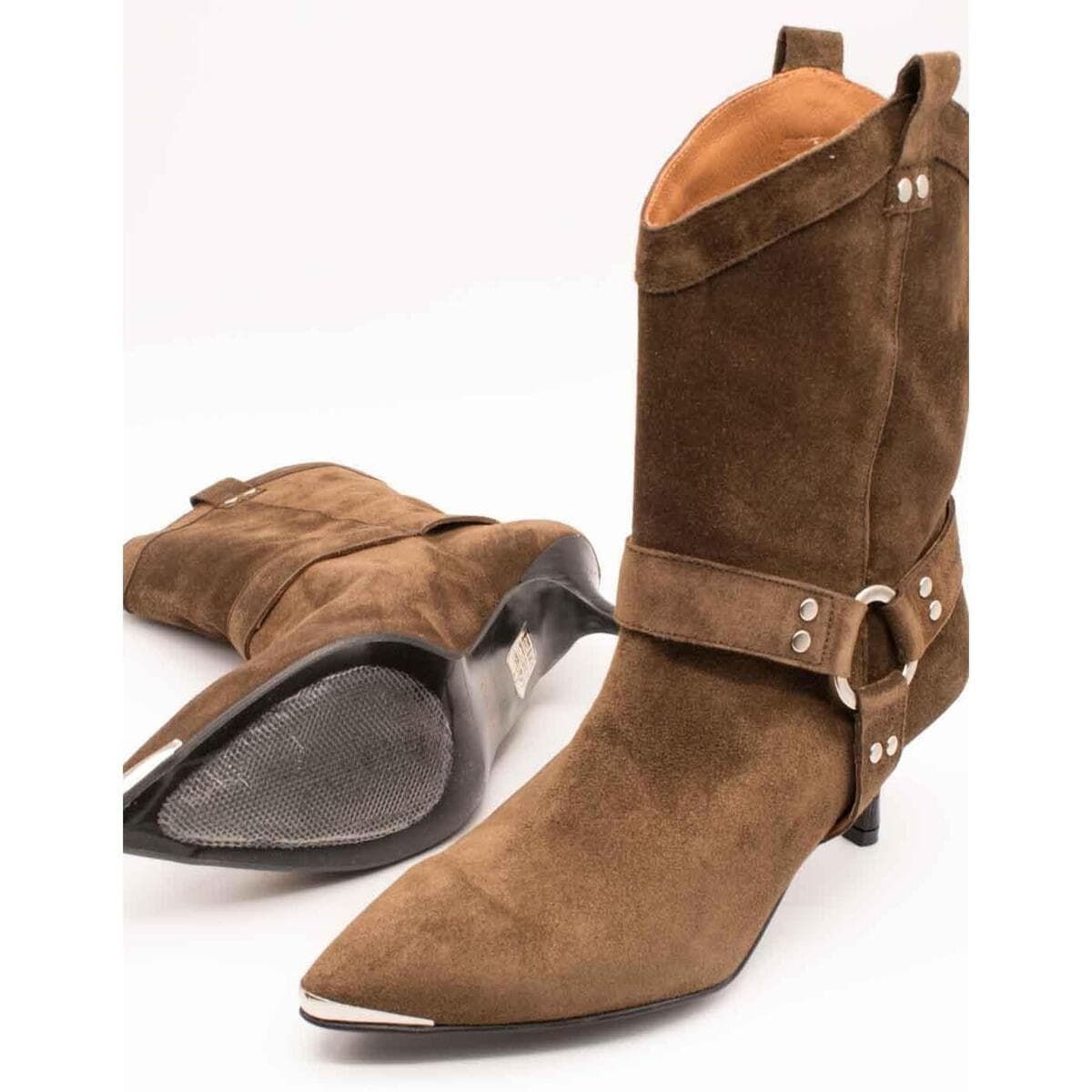 Women's Ankle Boots Dansi Brown