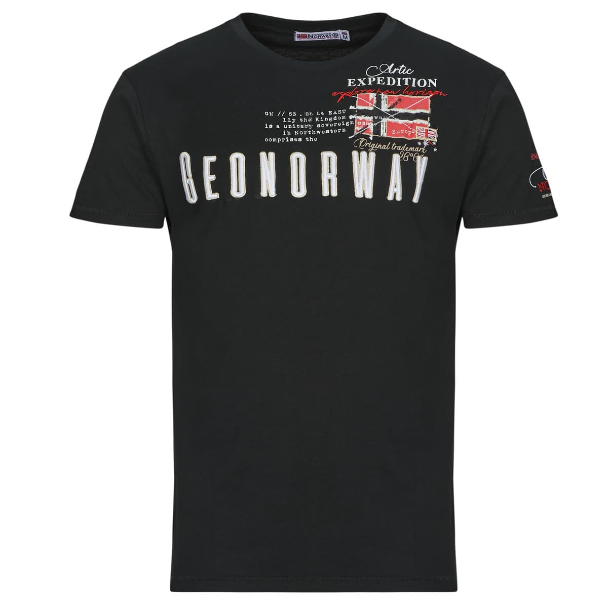 T-shirt με κοντά μανίκια Geographical Norway JASON