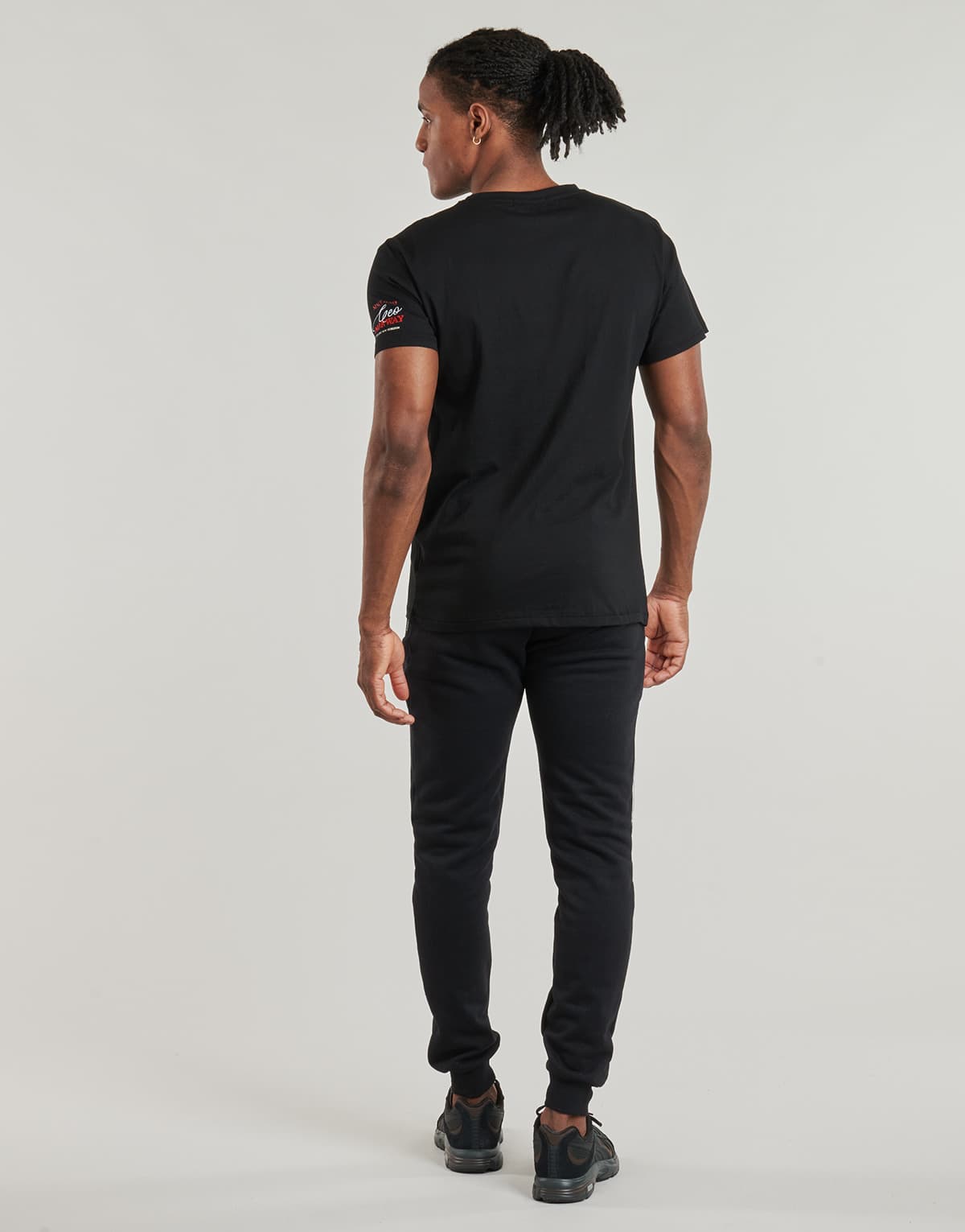 Men's T-Shirts Geographical Norway Black