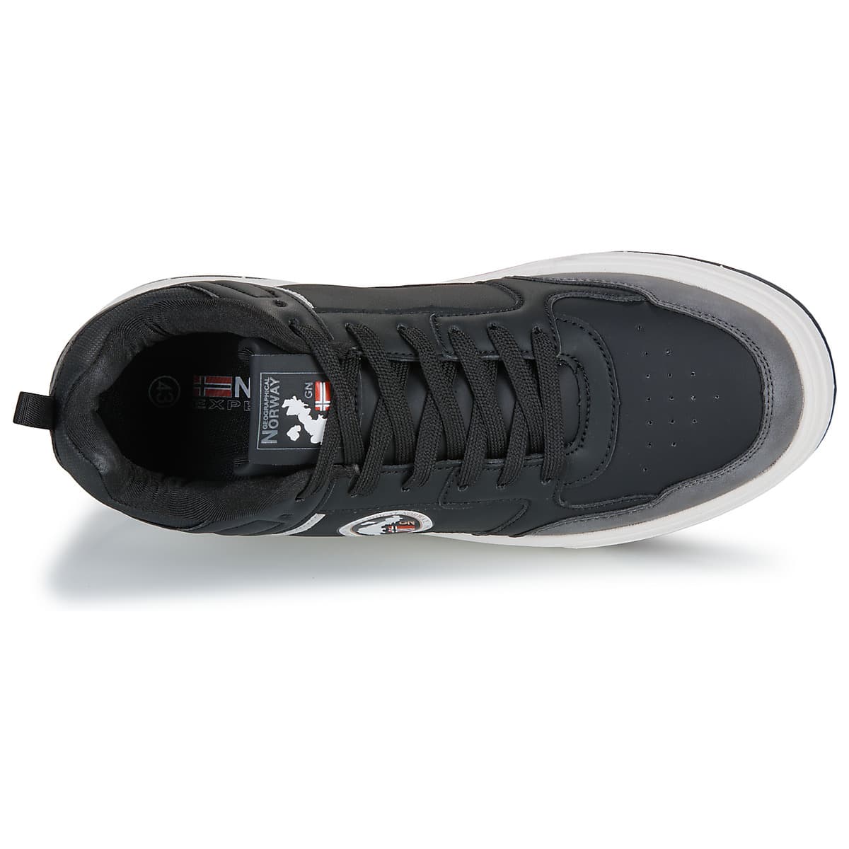 Men's Sneakers Geographical Norway Black
