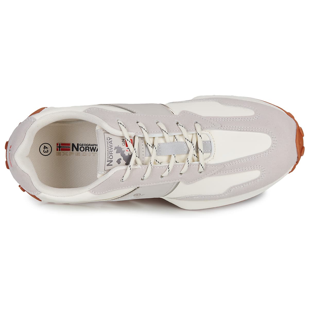 Men's Sneakers Geographical Norway Beige