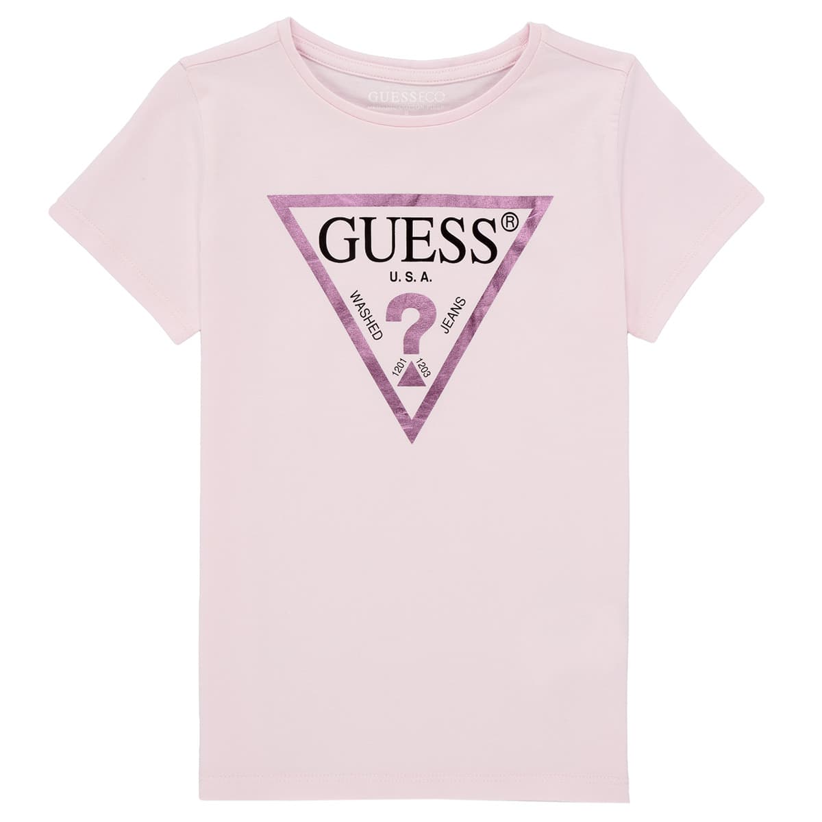 T-shirt με κοντά μανίκια Guess CANCE