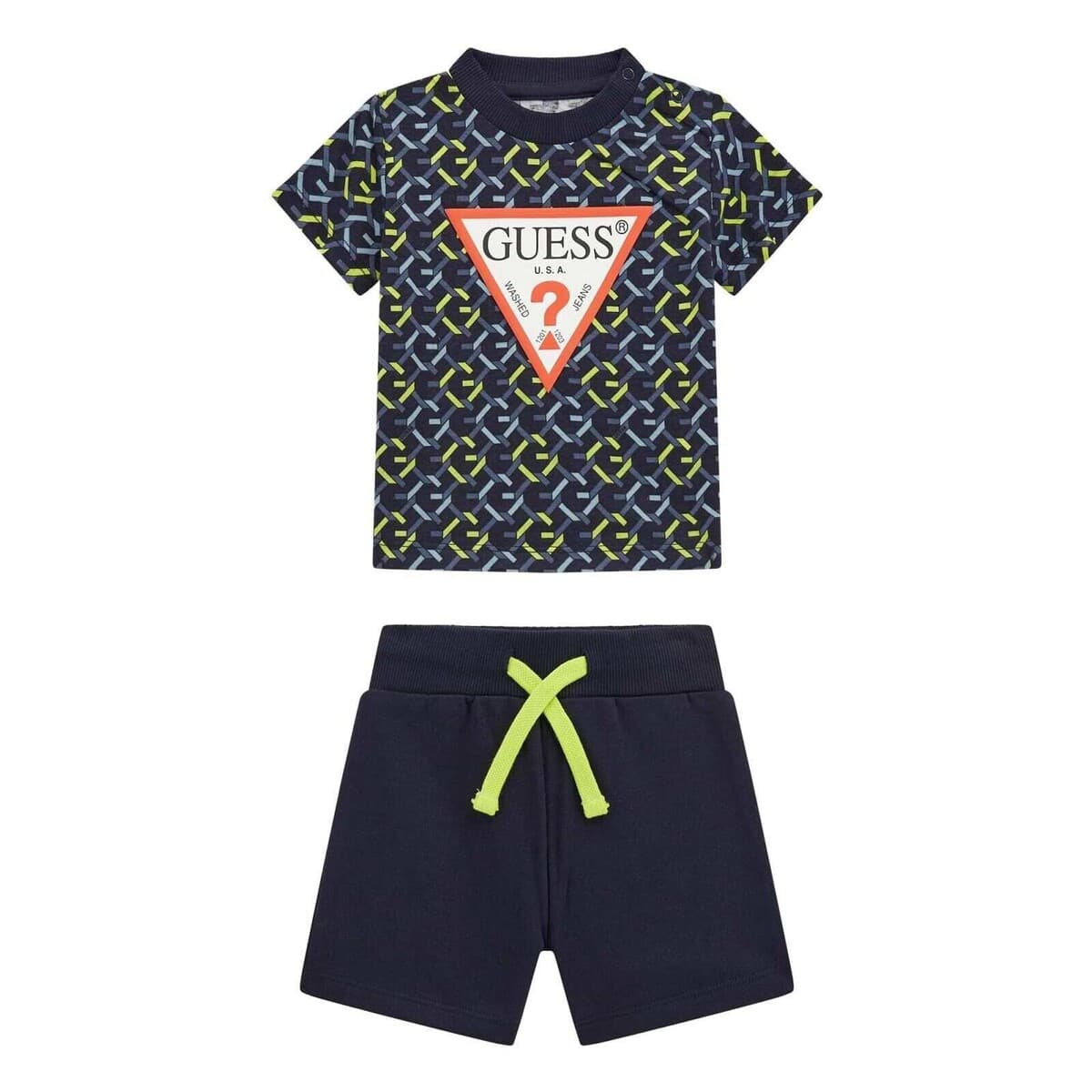 Σετ Guess SS T SHIRT ACTIVE