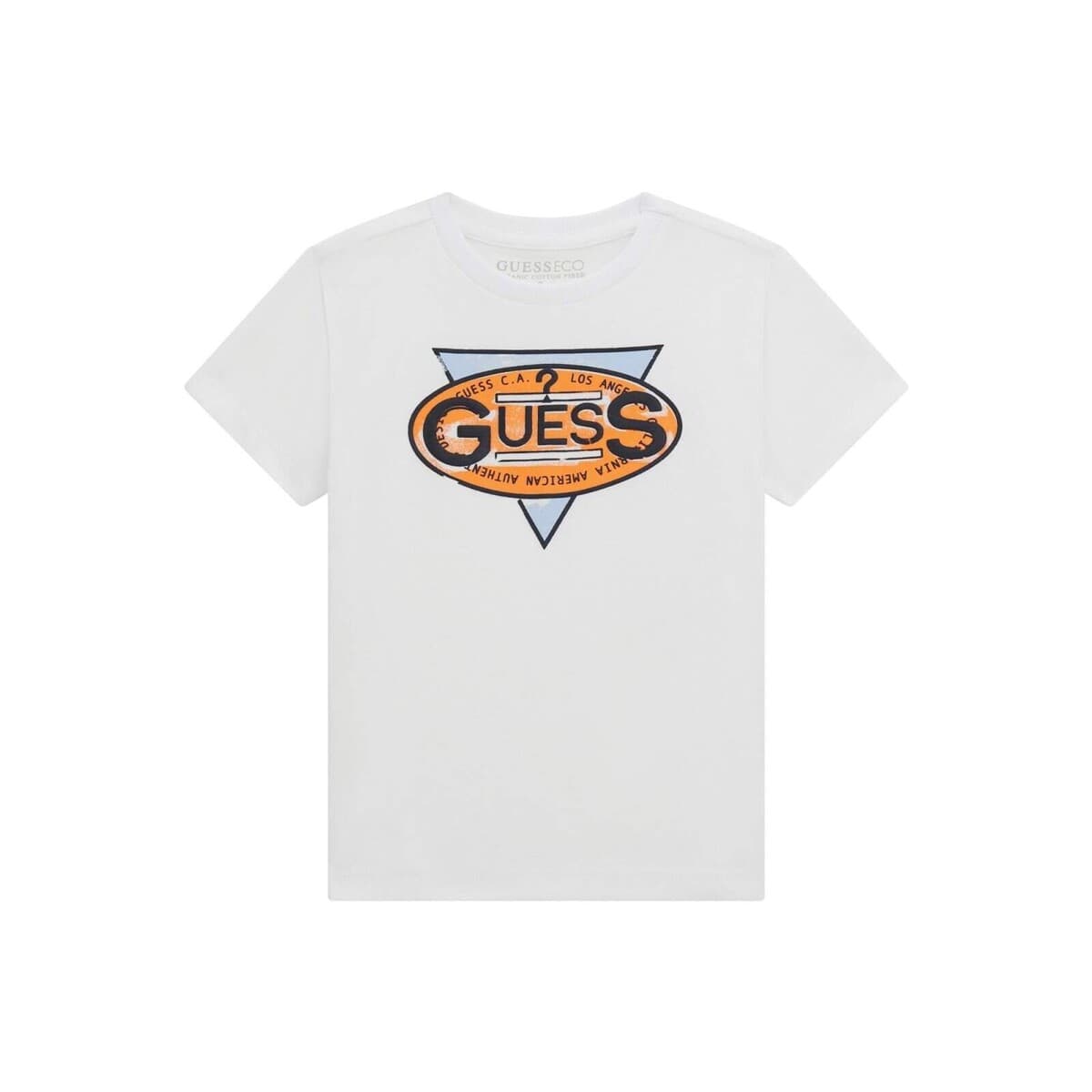 Boys' T-Shirts Guess Yellow