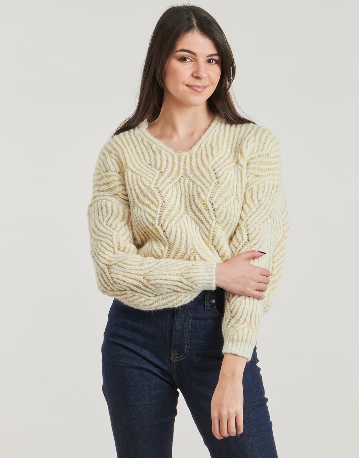 Women's Sweaters Only Beige
