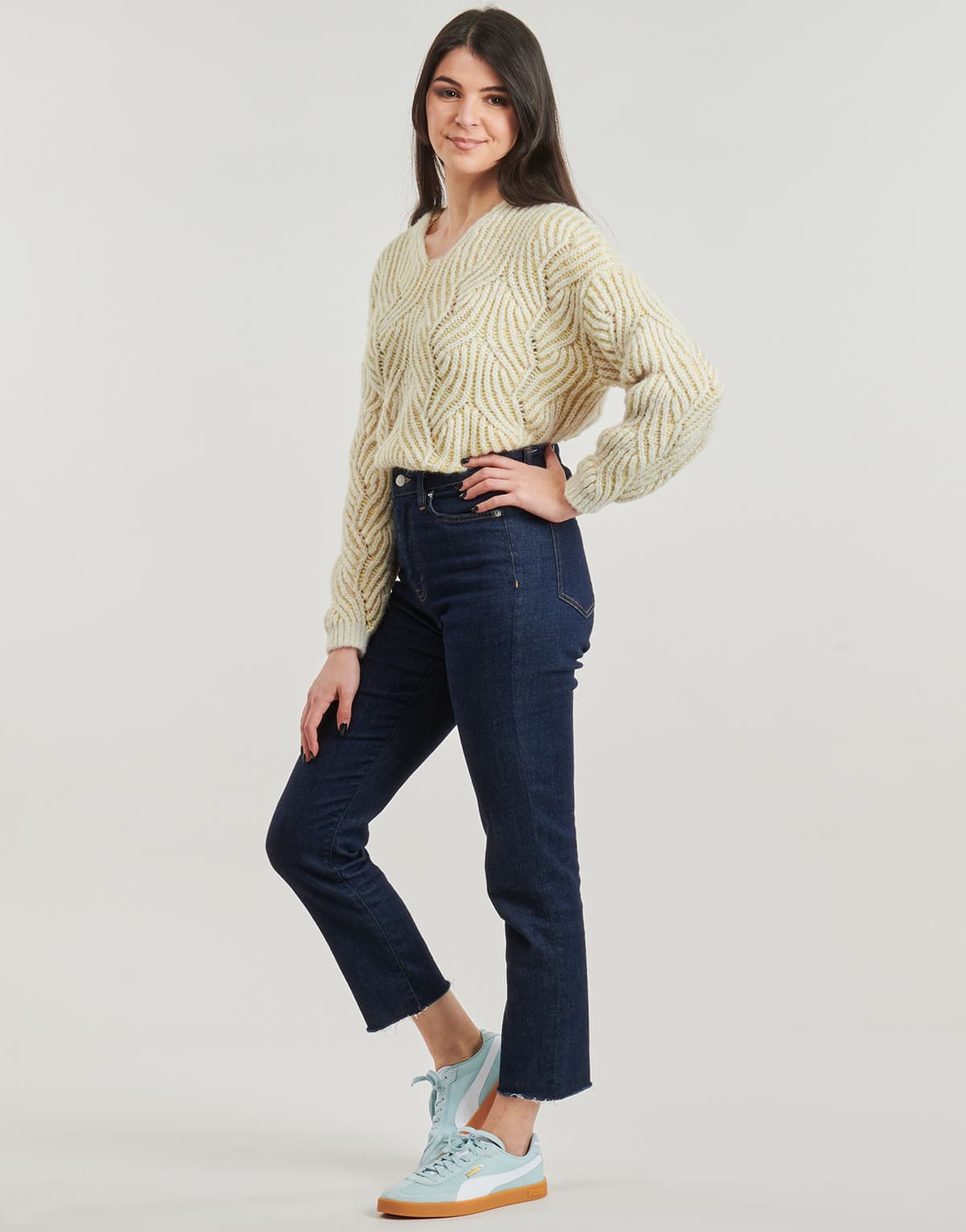 Women's Sweaters Only Beige