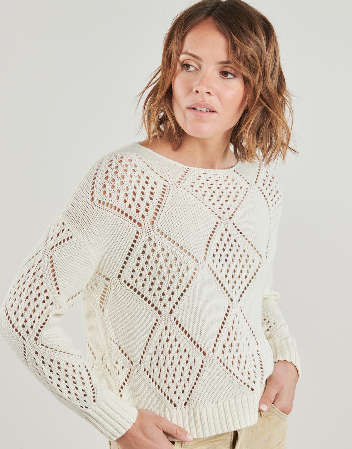 Women's Sweaters Only Beige