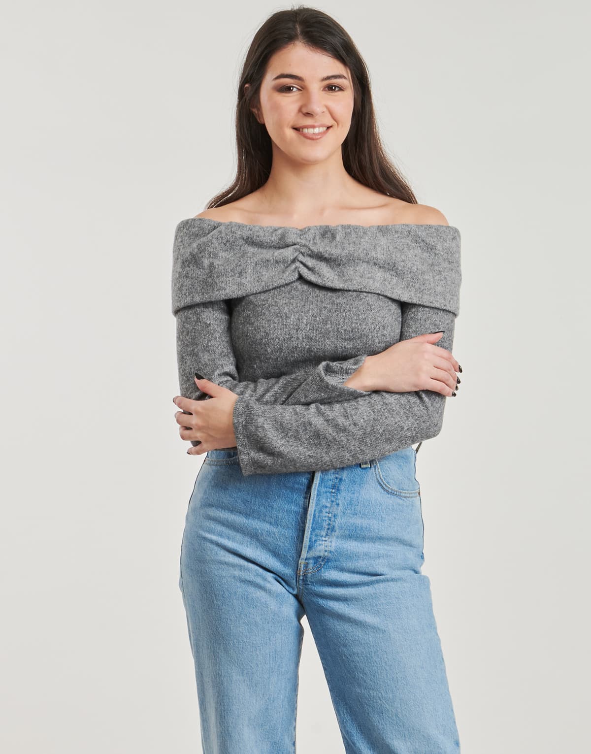Women's Sweaters Only Gray