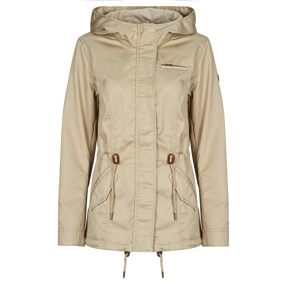 Women's Parkas Only Brown