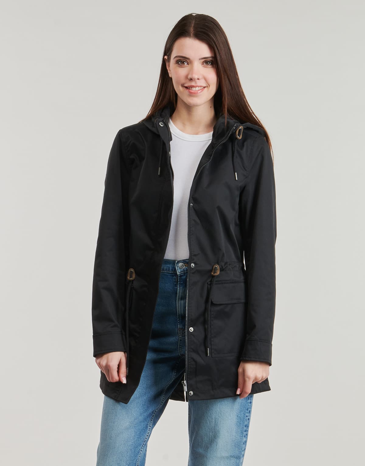 Women's Parkas Only Black