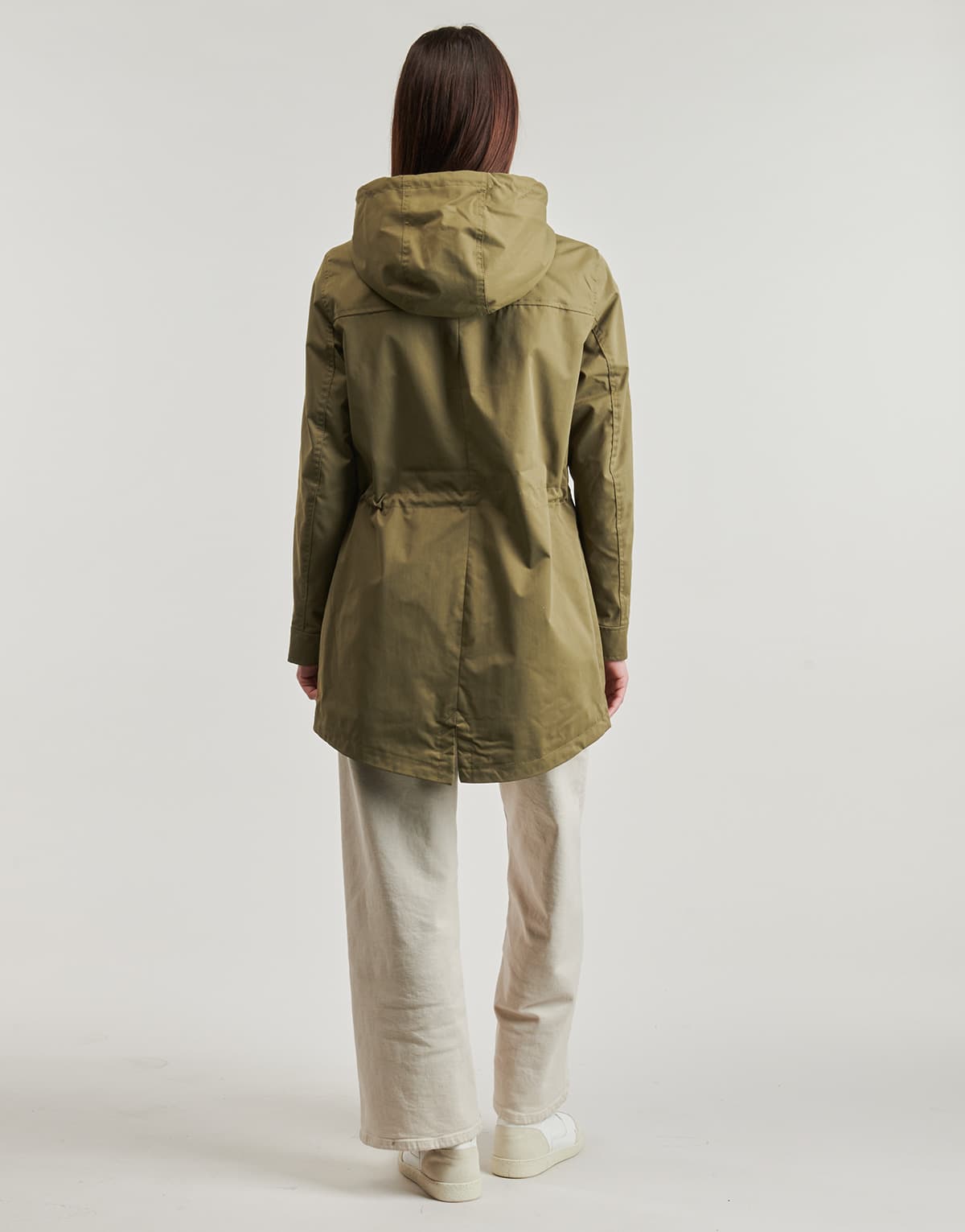 Women's Parkas Only Khaki