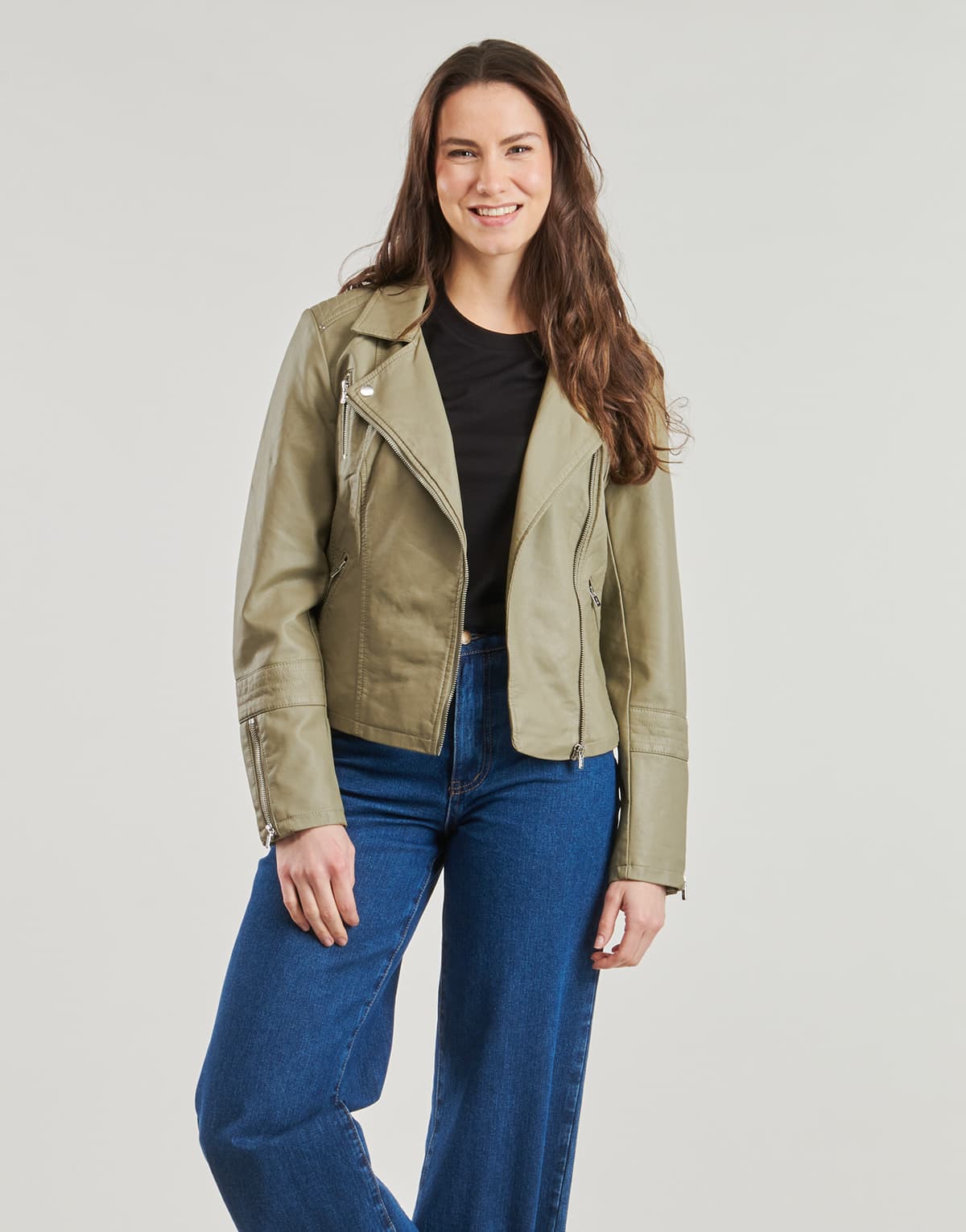 Women's Jackets Only Khaki