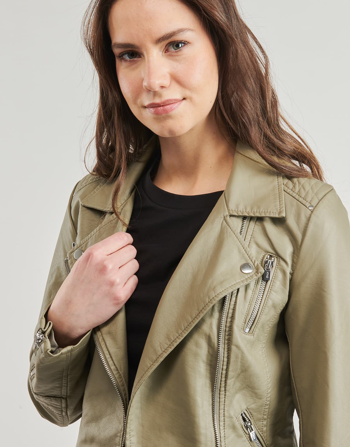 Women's Jackets Only Khaki