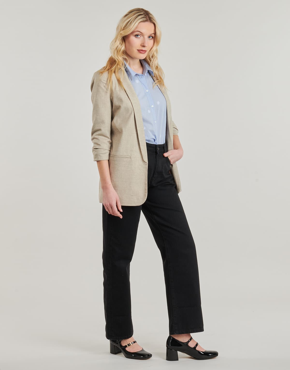 Women's Blazers Only Beige