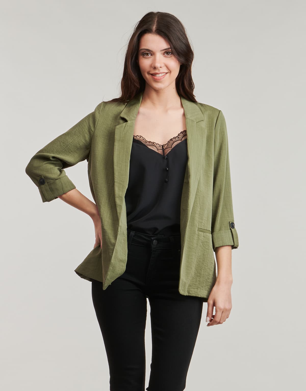 Women's Blazers Only Khaki