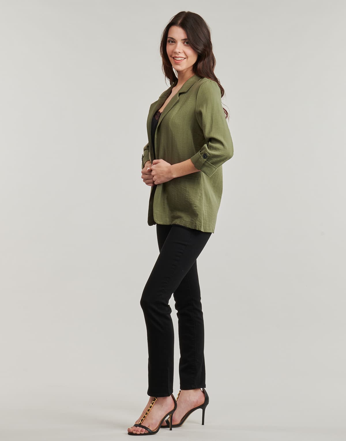 Women's Blazers Only Khaki
