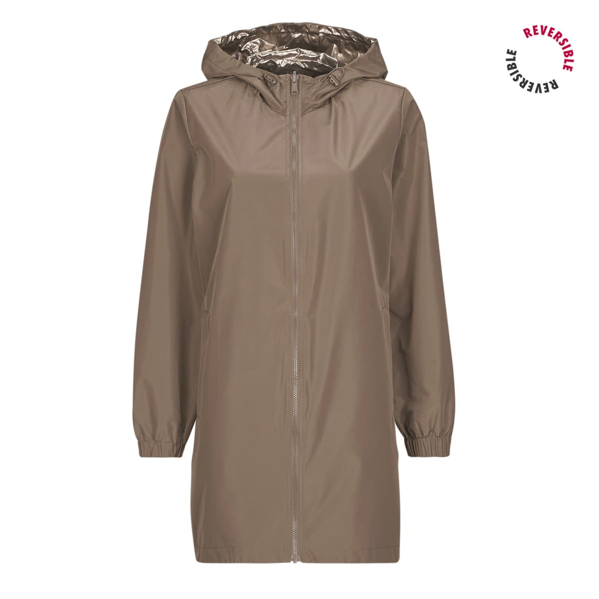 Women's Parkas Only Brown