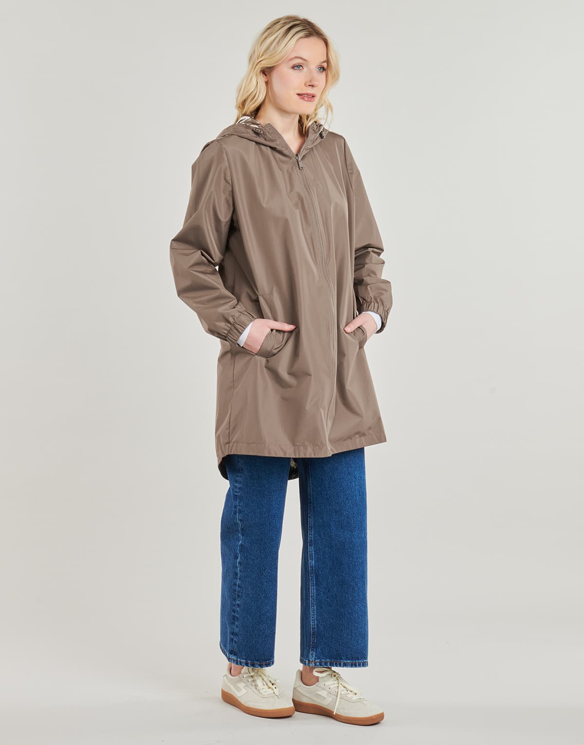 Women's Parkas Only Brown