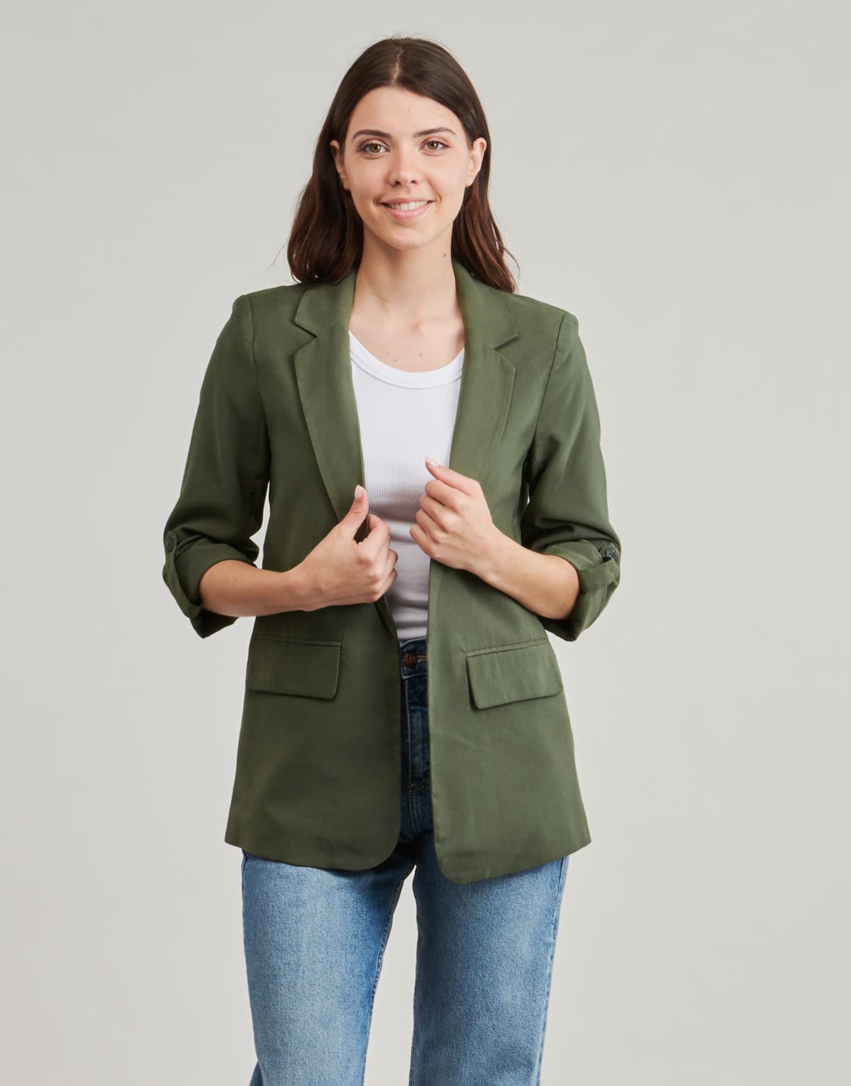 Women's Blazers Only Khaki