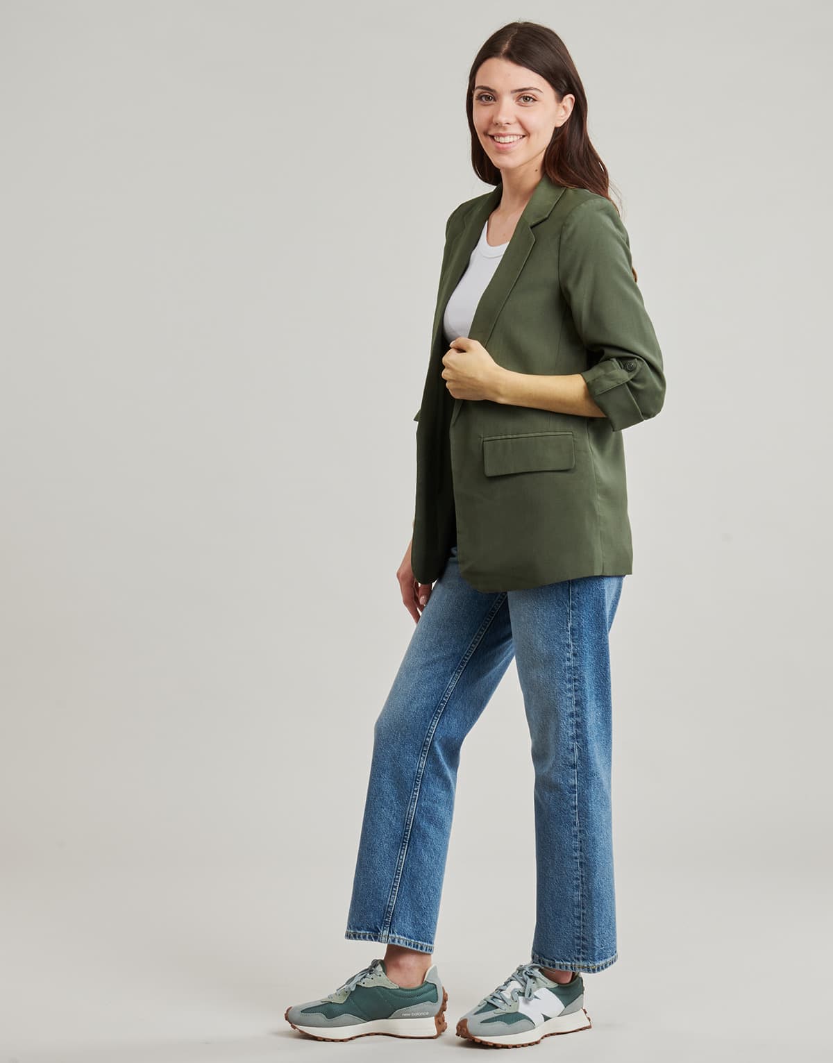 Women's Blazers Only Khaki