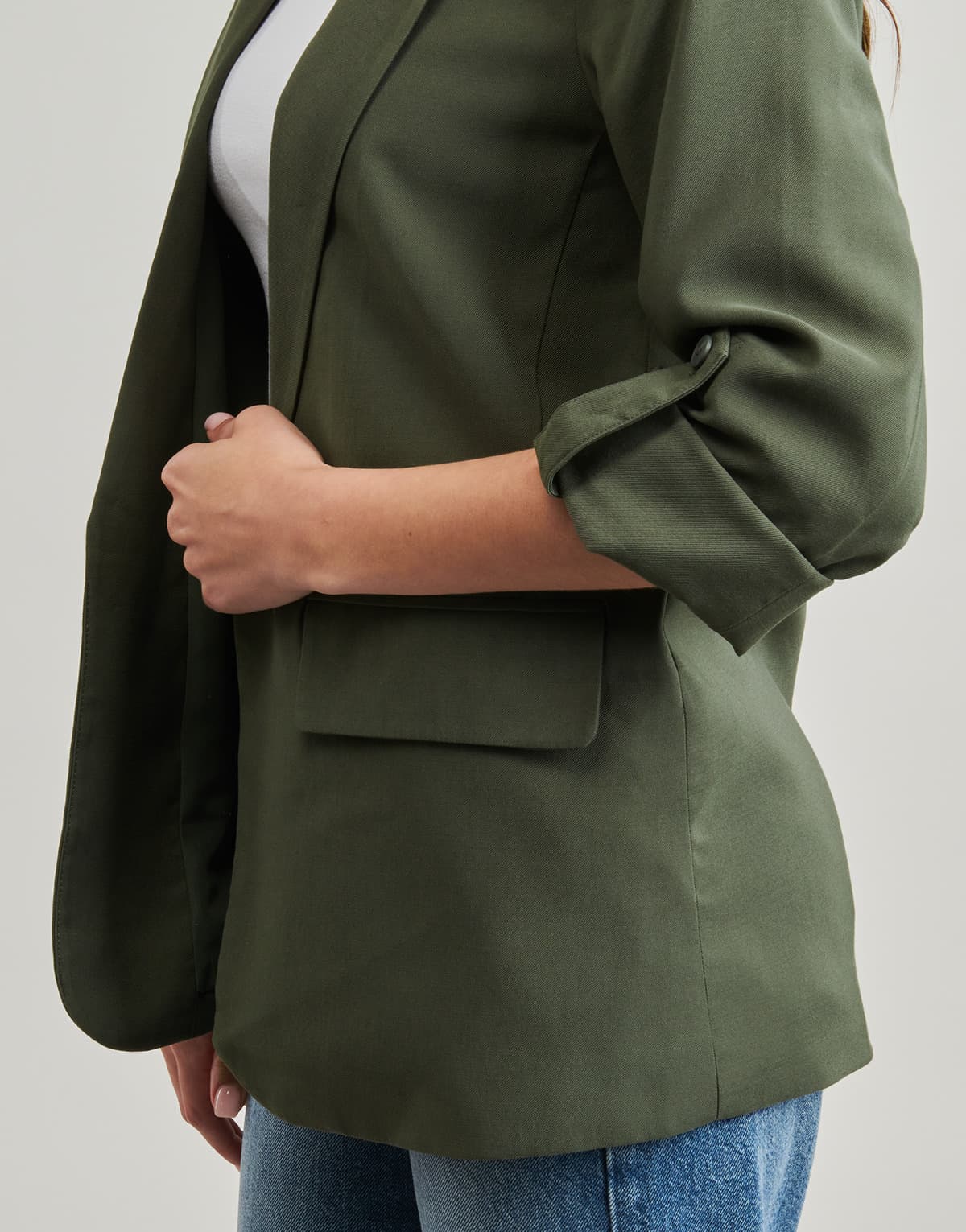 Women's Blazers Only Khaki