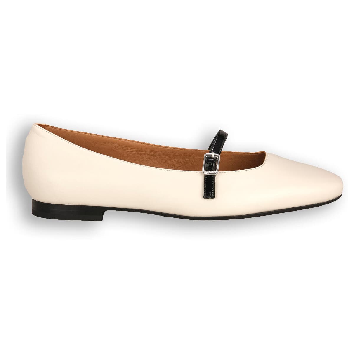 Women's Ballet Flats Frau White