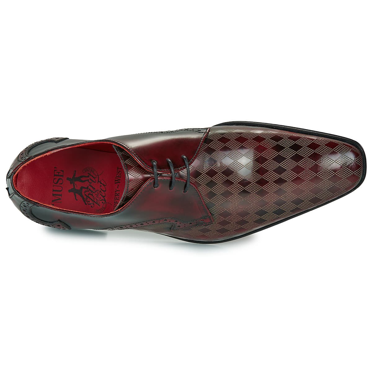 Men's Derby Shoes Jeffery-West Bordeaux